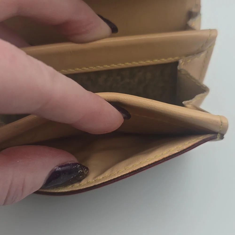 Louis Vuitton Mono Multicolor Porte Monnaie Plat Coin Wallet (VERY GOOD)COA✨️ - Picture 10 of 16